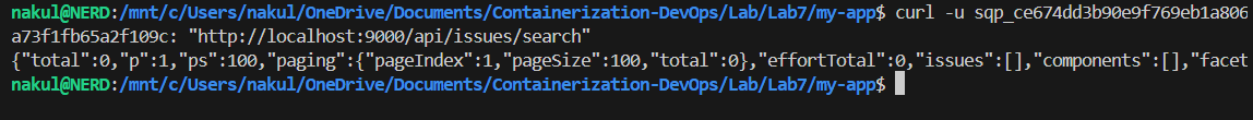 API Output