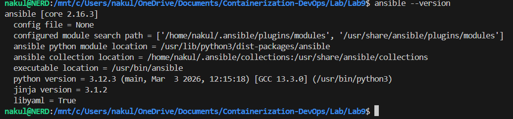 Ansible Version Output Ansible Version Placeholder