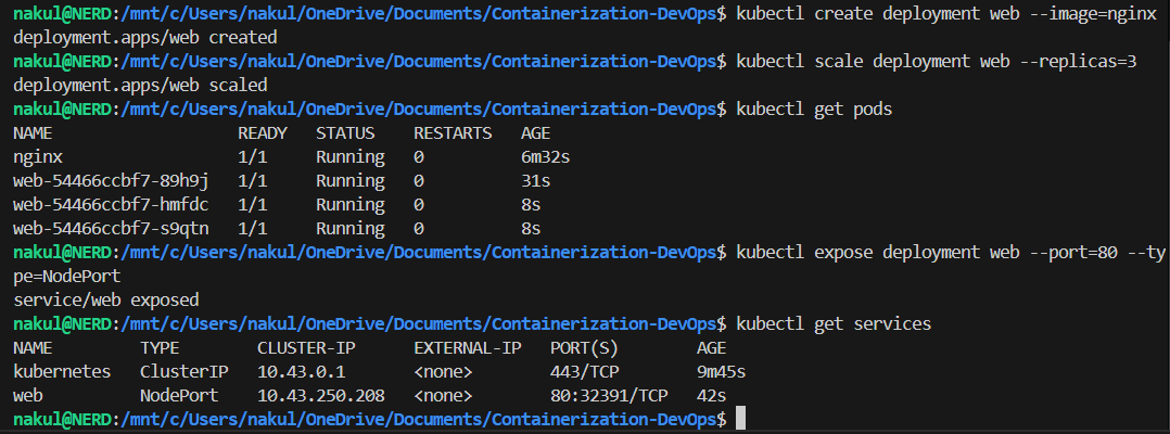 Deployment and Services