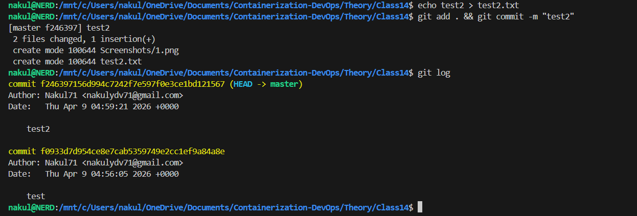 Second Commit