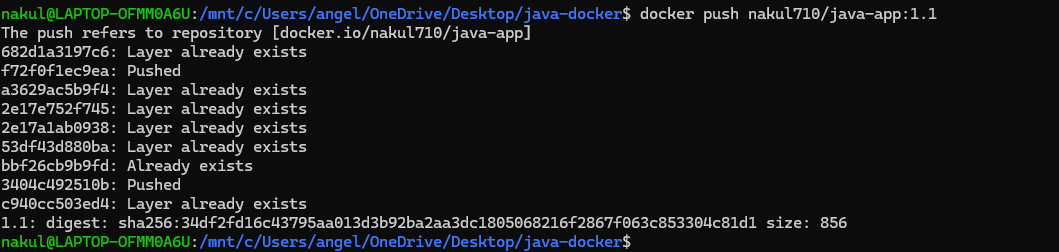Docker Hub Repository